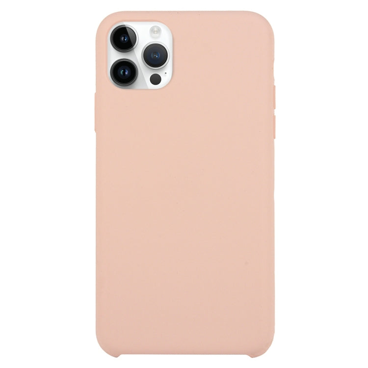 Solid Silicone Phone Case For iPhone 15 Pro Max(Pink) - HoMEdemic™ 