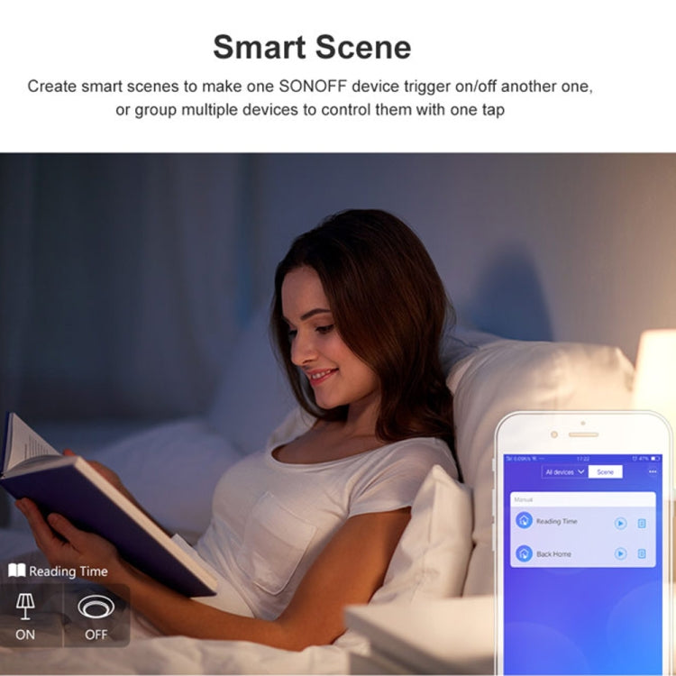 Sonoff T2 Touch 86mm Tempered Glass Panel Wall Switch Smart Home Light Touch Switch, Compatible with Alexa and Google Home, AC 100V-240V, EU Plug, 86mm/ 1 EUPlug - HoMEdemic™ 