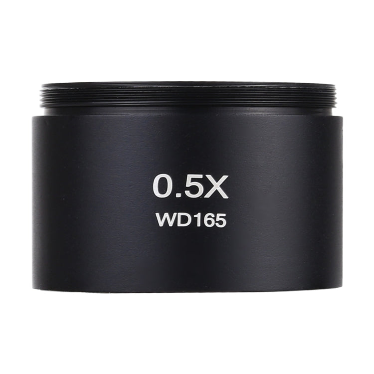 Stereo Microscopes Auxiliary Objective Lens Barlow Lens Magnifier 0.5X WD165, 0.5X WD165 - HoMEdemic™ 