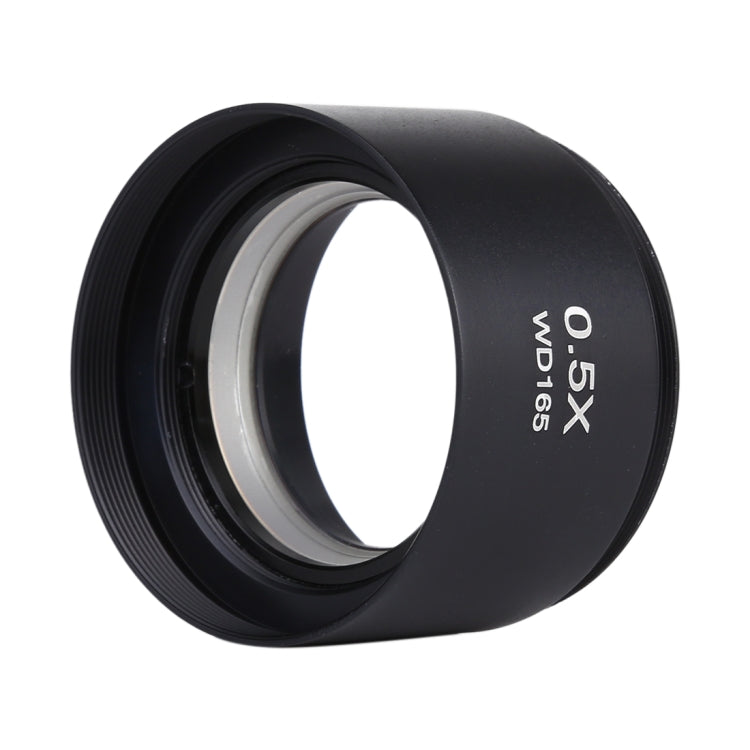 Stereo Microscopes Auxiliary Objective Lens Barlow Lens Magnifier 0.5X WD165, 0.5X WD165 - HoMEdemic™ 
