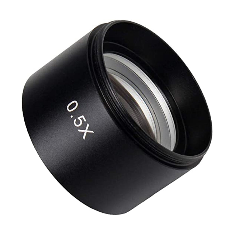 Stereo Microscopes Auxiliary Objective Lens Barlow Lens Magnifier 0.5X WD165, 0.5X WD165 - HoMEdemic™ 