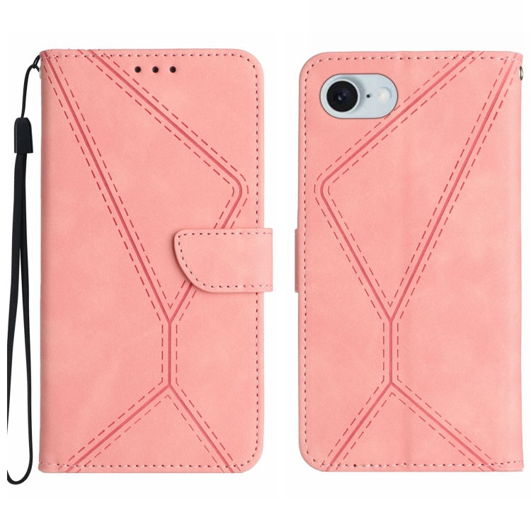 Stitching Embossed Leather Phone Case, For iPhone 17e / 16e, For iPhone 17 Pro Max, For iPhone 17 Pro, For iPhone 17 - HoMEdemic™ 