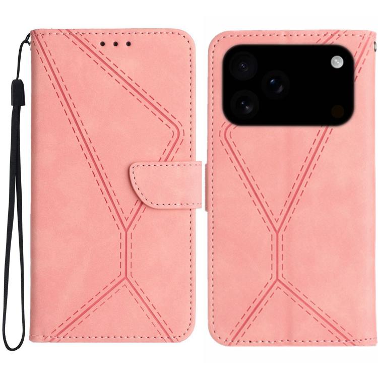 Stitching Embossed Leather Phone Case, For iPhone 17e / 16e, For iPhone 17 Pro Max, For iPhone 17 Pro, For iPhone 17 - HoMEdemic™ 