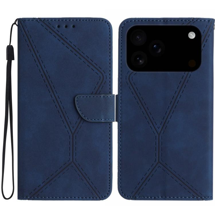 Stitching Embossed Leather Phone Case, For iPhone 17e / 16e, For iPhone 17 Pro Max, For iPhone 17 Pro, For iPhone 17 - HoMEdemic™ 