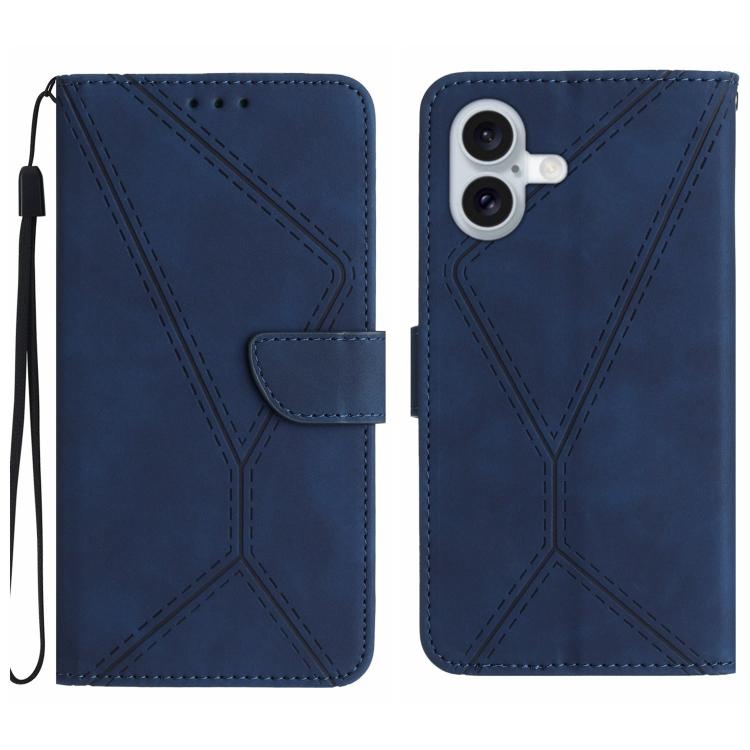 Stitching Embossed Leather Phone Case, For iPhone 17e / 16e, For iPhone 17 Pro Max, For iPhone 17 Pro, For iPhone 17 - HoMEdemic™ 