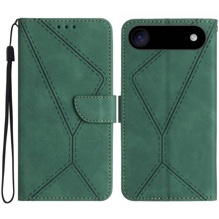 Stitching Embossed Leather Phone Case, For iPhone Air, For iPhone 16 Pro Max, For iPhone 16 Pro, For iPhone 16 Plus - HoMEdemic™ 