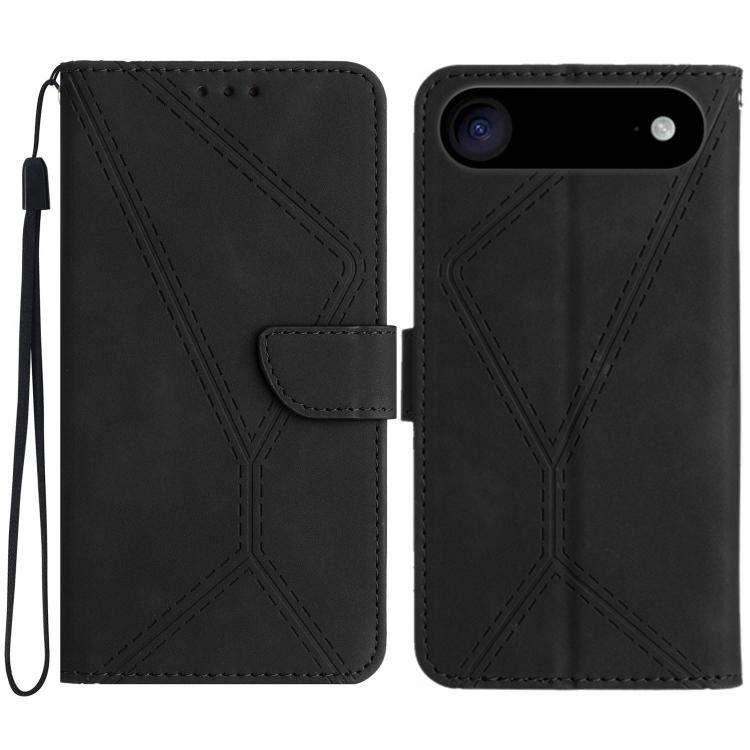 Stitching Embossed Leather Phone Case, For iPhone Air, For iPhone 16 Pro Max, For iPhone 16 Pro, For iPhone 16 Plus - HoMEdemic™ 