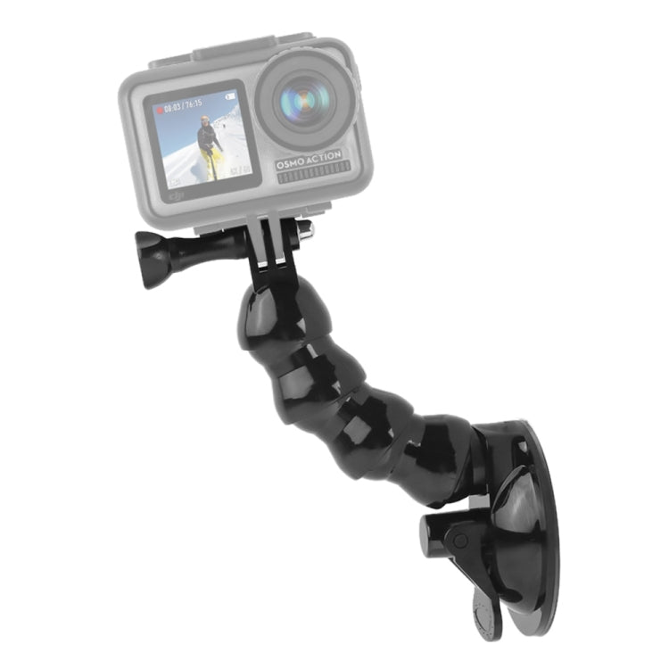 Suction Cup Jaws Flex Clamp Mount for GoPro, Insta360, DJI and Other Action Cameras(Black) - HoMEdemic™ 