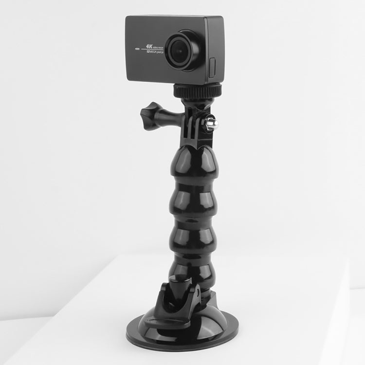 Suction Cup Jaws Flex Clamp Mount for GoPro, Insta360, DJI and Other Action Cameras(Black) - HoMEdemic™ 