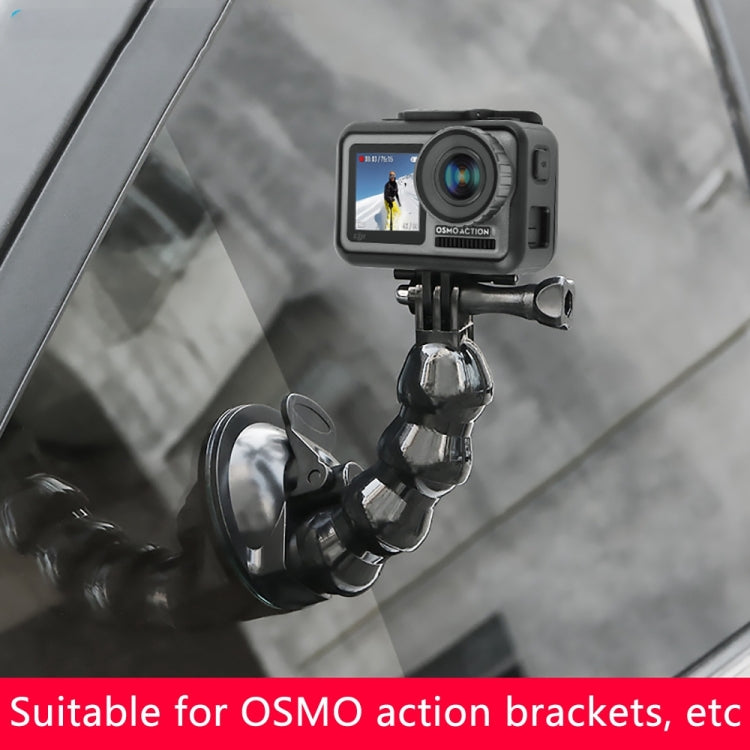 Suction Cup Jaws Flex Clamp Mount for GoPro, Insta360, DJI and Other Action Cameras(Black) - HoMEdemic™ 