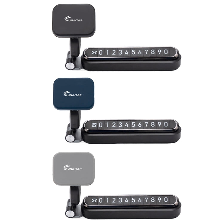 Sumi-tap Stp-0058 3 In 1 Magnetic Car Phone Holder(Gray) - HoMEdemic™ 