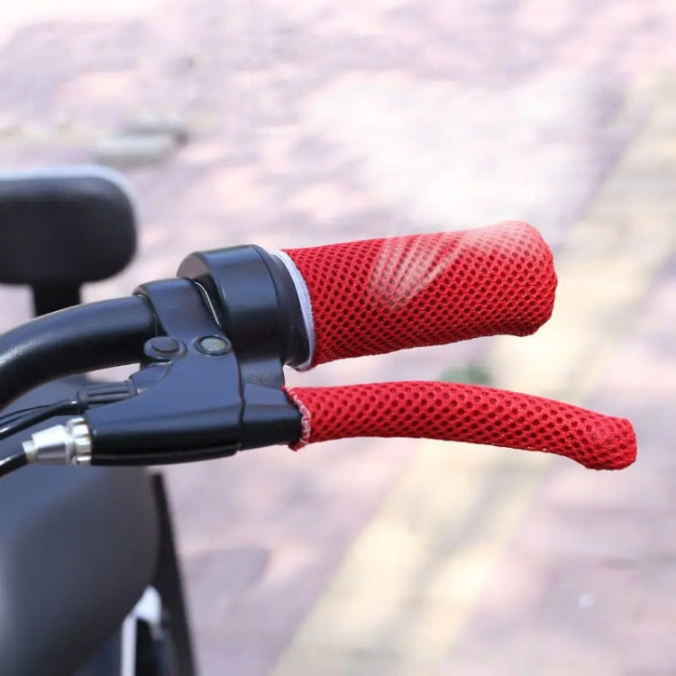 Summer Ice Silk Sweat-absorbent Breathable Electric Vehicle Grips, Color: Light Grey - HoMEdemic™ 