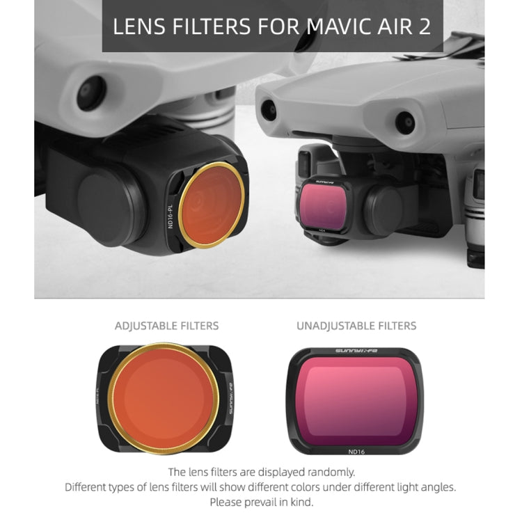 Sunnylife AIR2-FI9280 For DJI Mavic Air 2 MCUV Coating Film Lens Filter - HoMEdemic™ 