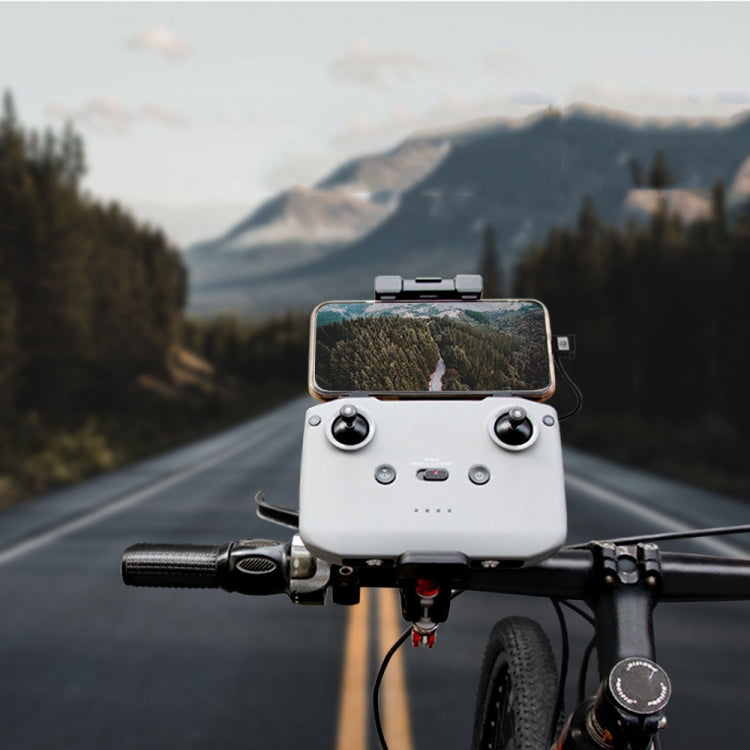 Sunnylife AIR2-Q9402 For DJI Air 2S / Mini 2 / Mavic Air 2 Remote Control Bicycle Holder Mount Bracket(Black) - HoMEdemic™ 