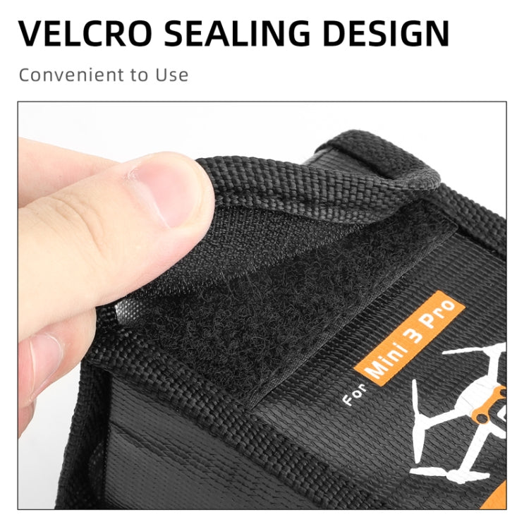 Sunnylife  Battery Explosion-proof Bag Storage Bag for DJI Mini 3 Pro,Size: Can Hold 1 Battery - HoMEdemic™ 