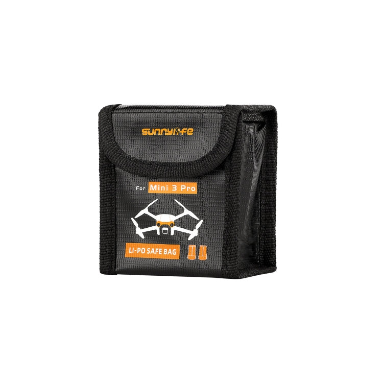 Sunnylife  Battery Explosion-proof Bag Storage Bag for DJI Mini 3 Pro,Size: Can Hold 2 Batteries - HoMEdemic™ 