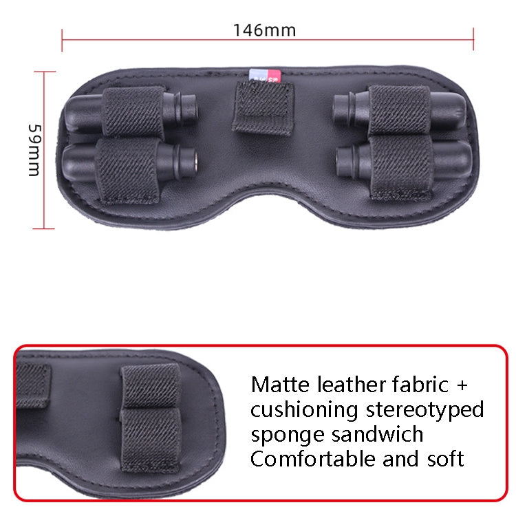 Sunnylife FV-Q9307 For DJI FPV Flight Glasses V2 Protective Cover Dust Shading Storage Mat(Black) - HoMEdemic™ 