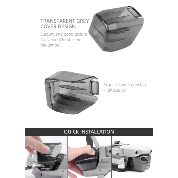 Sunnylife For DJI Mavic Air 2 Camera Lens Protective Cover Hood (Grey) - HoMEdemic™ 