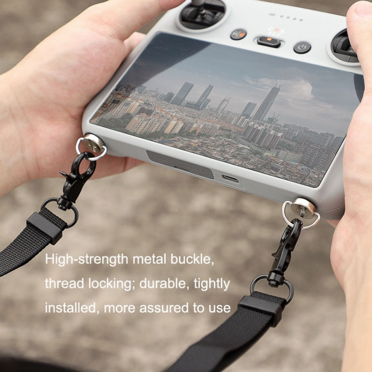 Sunnylife GS394 For Mini 3 Pro DJI RC With Screen Remote Control Lanyard(Black) - HoMEdemic™ 