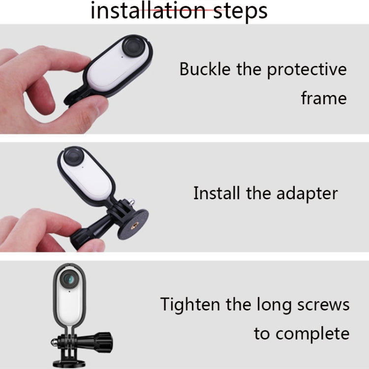 Sunnylife IST-Q9439 for Insta360 GO Metal Protective Frame with 1/4 inch Adapter & Screw - HoMEdemic™ 