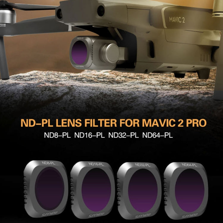 Sunnylife M2P-FI538 ND8-PL + ND16-PL + ND32-PL + ND64-PL ND-PL Lens Filter for DJI Mavic 2 Pro - HoMEdemic™ 