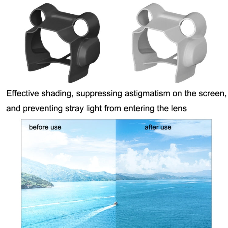 Sunnylife MM3-ZG406 Lens Hood Gimbal Protection Anti-Glare Sunshade Cover For DJI Mini3 Pro(Grey) - HoMEdemic™ 