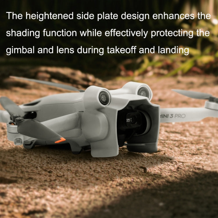 Sunnylife MM3-ZG406 Lens Hood Gimbal Protection Anti-Glare Sunshade Cover For DJI Mini3 Pro(Grey) - HoMEdemic™ 