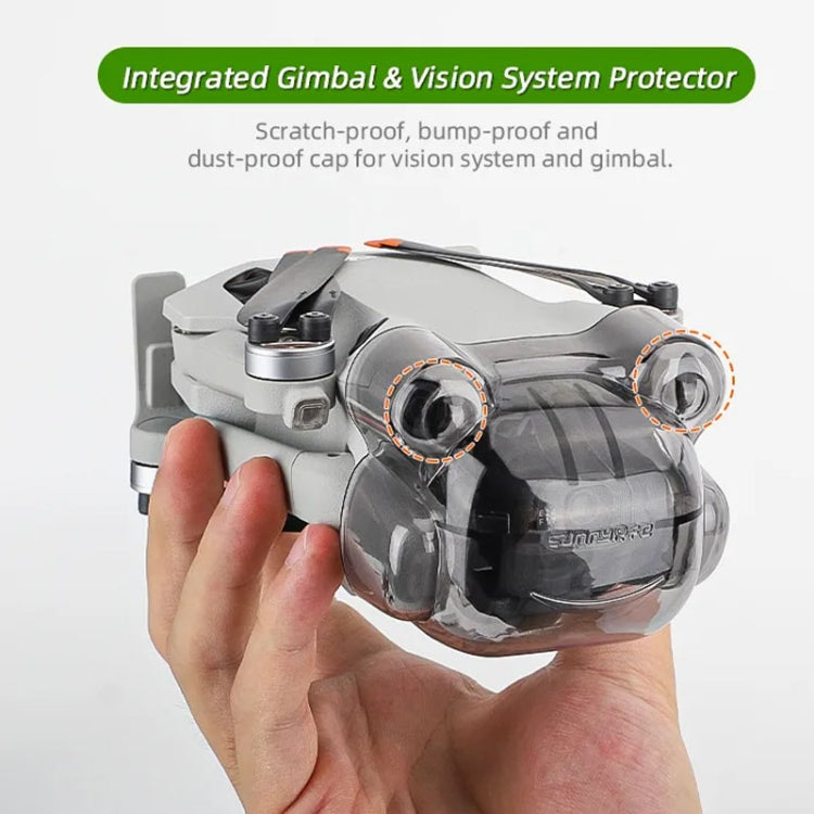 Sunnylife N4P-G710 For DJI Mini 4 Pro Integrated Gimbal Protector Camera Lens Cover Dust-proof Cap(Transparent Gray) - HoMEdemic™ 