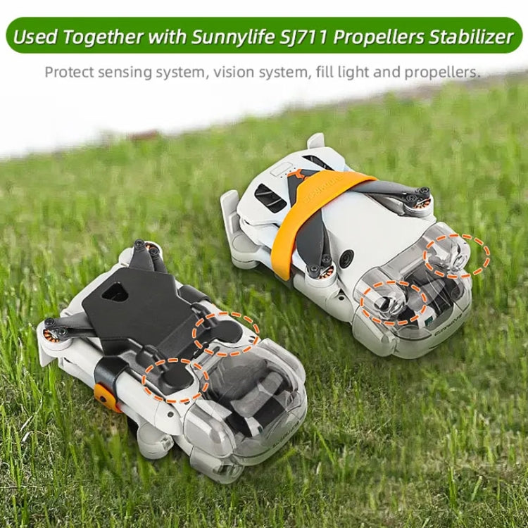 Sunnylife N4P-G710 For DJI Mini 4 Pro Integrated Gimbal Protector Camera Lens Cover Dust-proof Cap(Transparent Gray) - HoMEdemic™ 