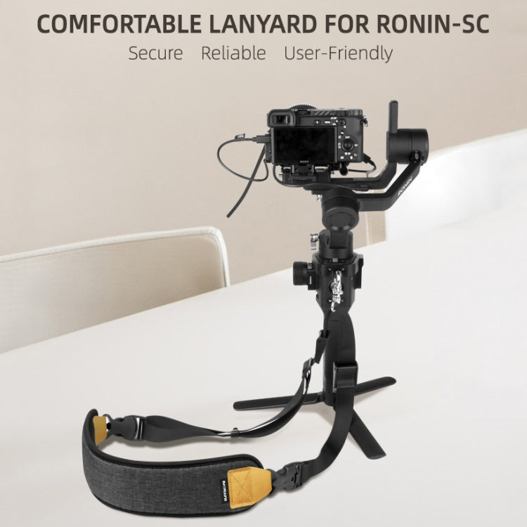 Sunnylife RO-Q9228 Handheld Gimbal Special Lanyard Shoulder Strap + Fixed Ring Hang Buckle for DJI RONIN-SC - HoMEdemic™ 