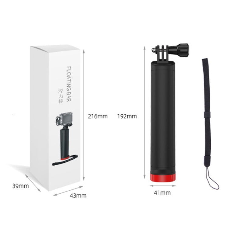 Sunnylife TY-Q9260 For Action 3 / GoPro Hero 11 / 360 ONE RS Action Camera Handle Floating Rod(Black) - HoMEdemic™ 
