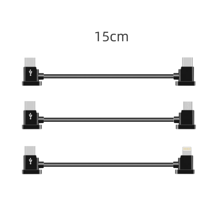 Sunnylife TY-X9304 Suitable For DJI Mavic Air 2S / DJI FPV Flight Glasses V2 / Mavic Mini2 / Osmo Pocket 2 Mobile Phone Tablet Cable 15cm Type-C to Type-C Cable - HoMEdemic™ 