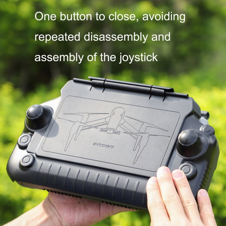 Sunnylife YK570 For DJI RC Plus Remote Control Protective Hood Plate Protective Cover(Black) - HoMEdemic™ 