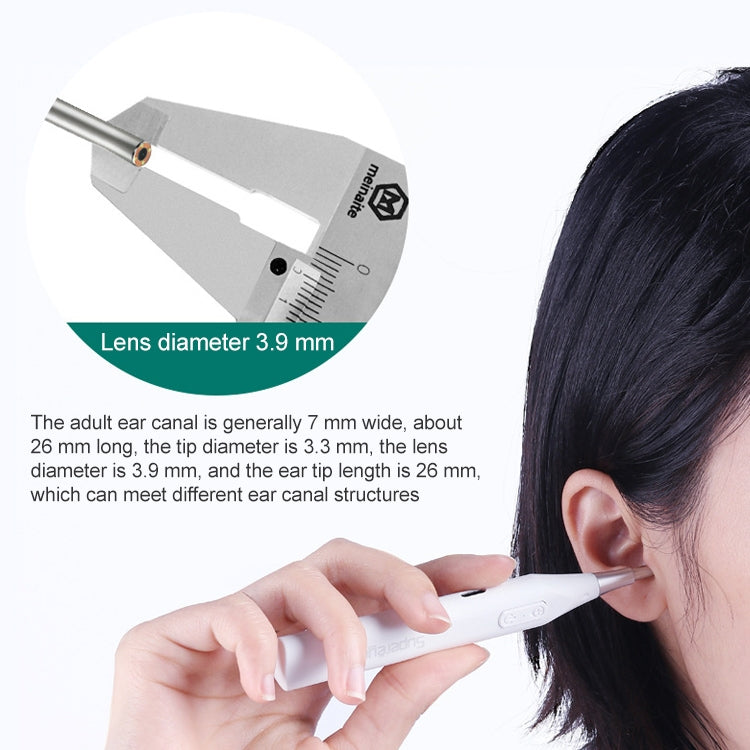 Supereyes Y009 Visual Ear Pick Acne Cleaning Microscopic Magnifying Mirror Endoscope - HoMEdemic™ 