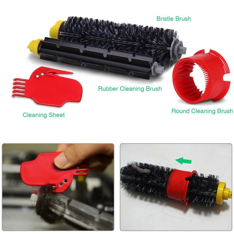 Sweeping Robot Accessories Roller Brush Side Brush Haipa Filter Accessories Set for iRobot 700 Series - HoMEdemic™ 