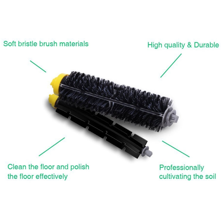 Sweeping Robot Accessories Roller Brush Side Brush Haipa Filter Accessories Set for iRobot 760/770/780/790 - HoMEdemic™ 