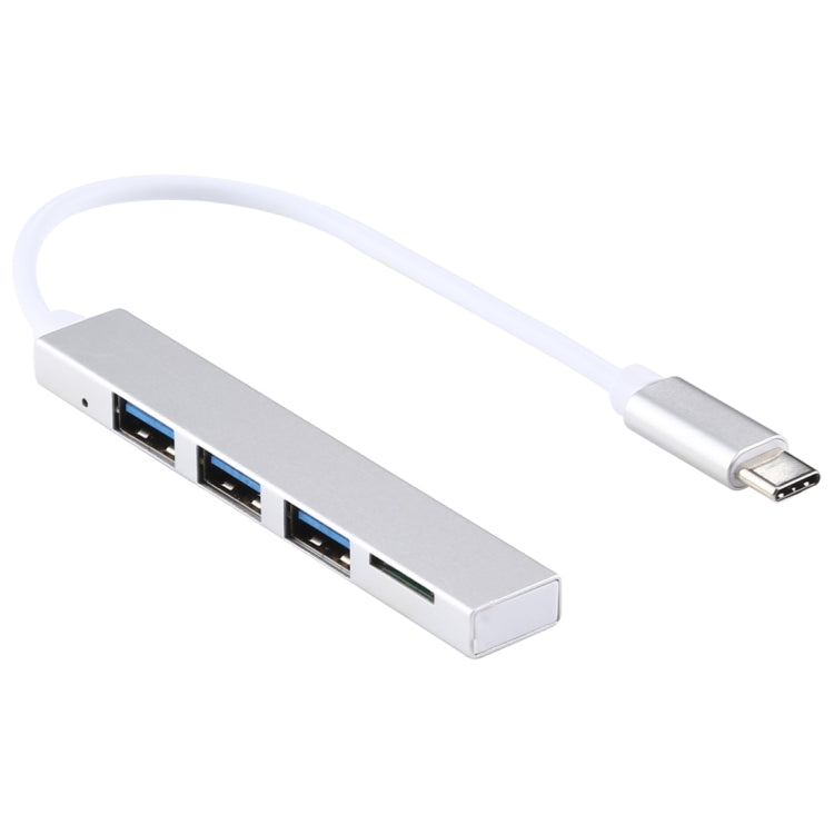 T-818 TF + 3 x USB 3.0 to USB-C / Type-C HUB Adapter - HoMEdemic™ 