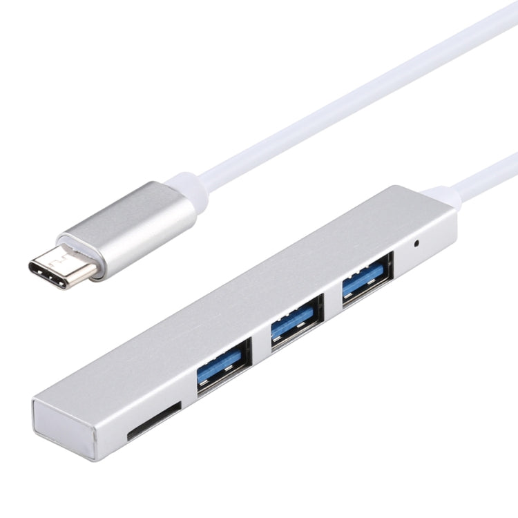 T-818 TF + 3 x USB 3.0 to USB-C / Type-C HUB Adapter - HoMEdemic™ 