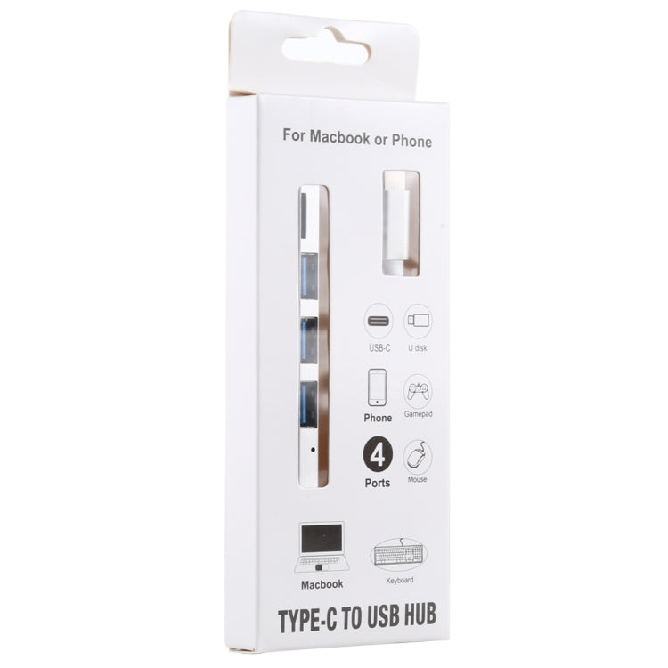 T-818 TF + 3 x USB 3.0 to USB-C / Type-C HUB Adapter - HoMEdemic™ 