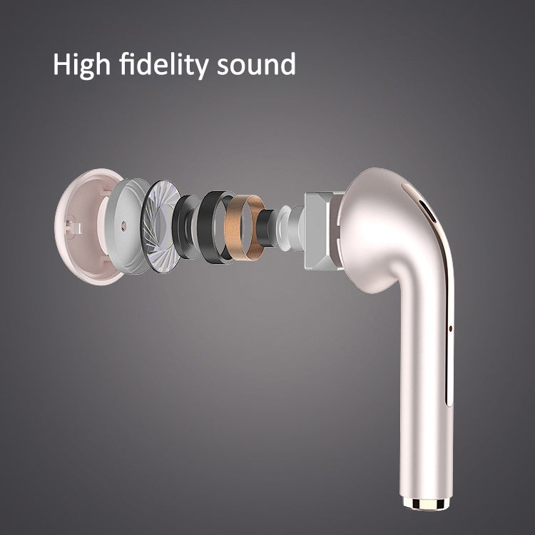 T&G J18 Bluetooth 5.1 TWS Wireless Binaural Bluetooth Earphone with Charging Box (Rose Gold) - HoMEdemic™ 