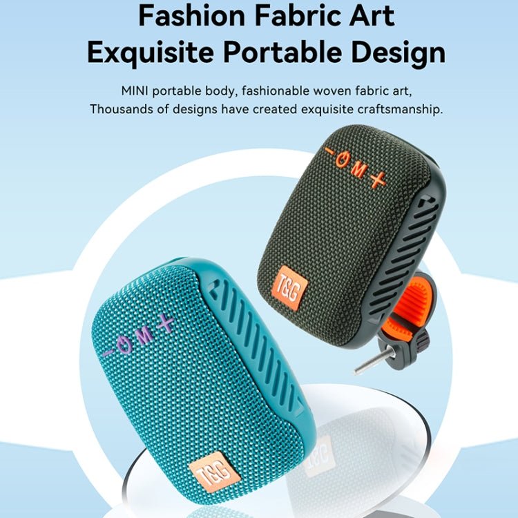 T&G TG-392 Outdoor Bicycle TWS Wireless Bluetooth IPX5 Waterproof Speaker(Blue) - HoMEdemic™ 