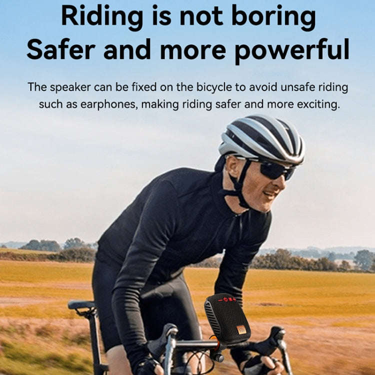 T&G TG-392 Outdoor Bicycle TWS Wireless Bluetooth IPX5 Waterproof Speaker(Blue) - HoMEdemic™ 