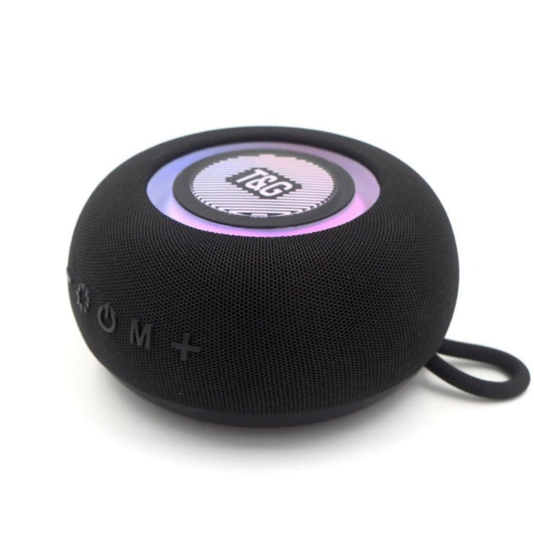 T&G TG-411 Portable Outdoor TWS Wireless Bluetooth Speaker with RGB Colorful Light(Black) - HoMEdemic™ 