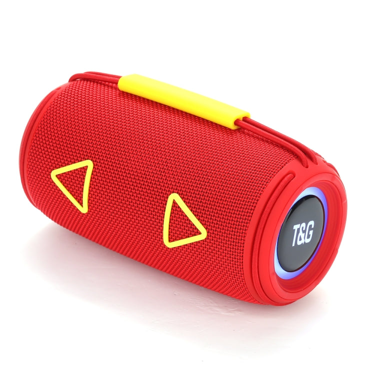 T&G TG-657 Portable Wireless 3D Stereo Subwoofer Bluetooth Speaker Support FM / LED Atmosphere Light(Red) - HoMEdemic™ 