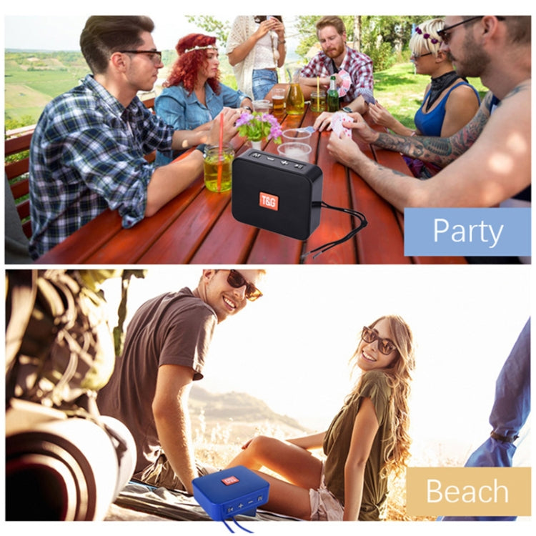 T&G TG166 Color Portable Wireless Bluetooth Small Speaker(Blue) - HoMEdemic™ 