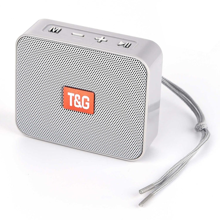 T&G TG166 Color Portable Wireless Bluetooth Small Speaker(Silver Gray) - HoMEdemic™ 