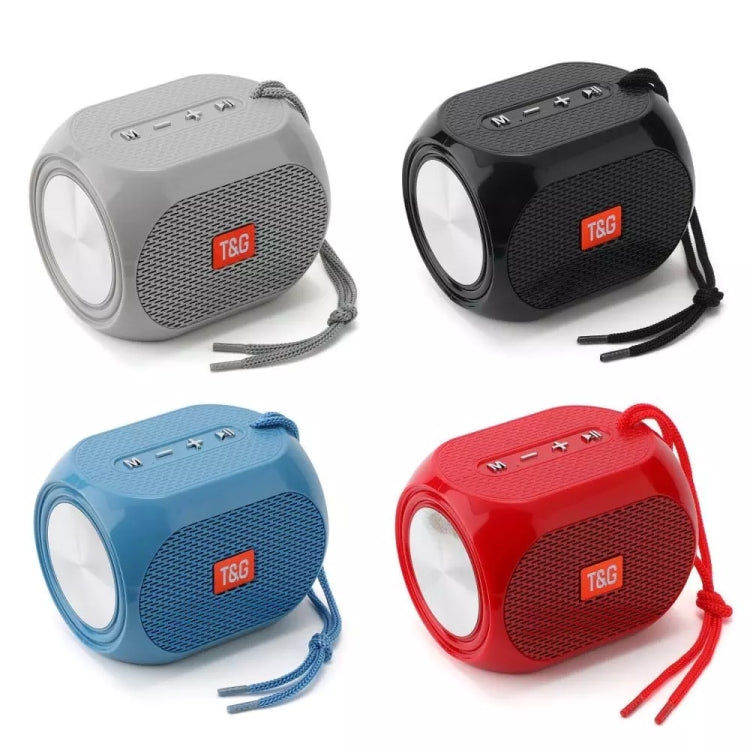 T&G TG196 TWS Subwoofer Bluetooth Speaker With Braided Cord, Support USB/AUX/TF Card/FM(Gray) - HoMEdemic™ 
