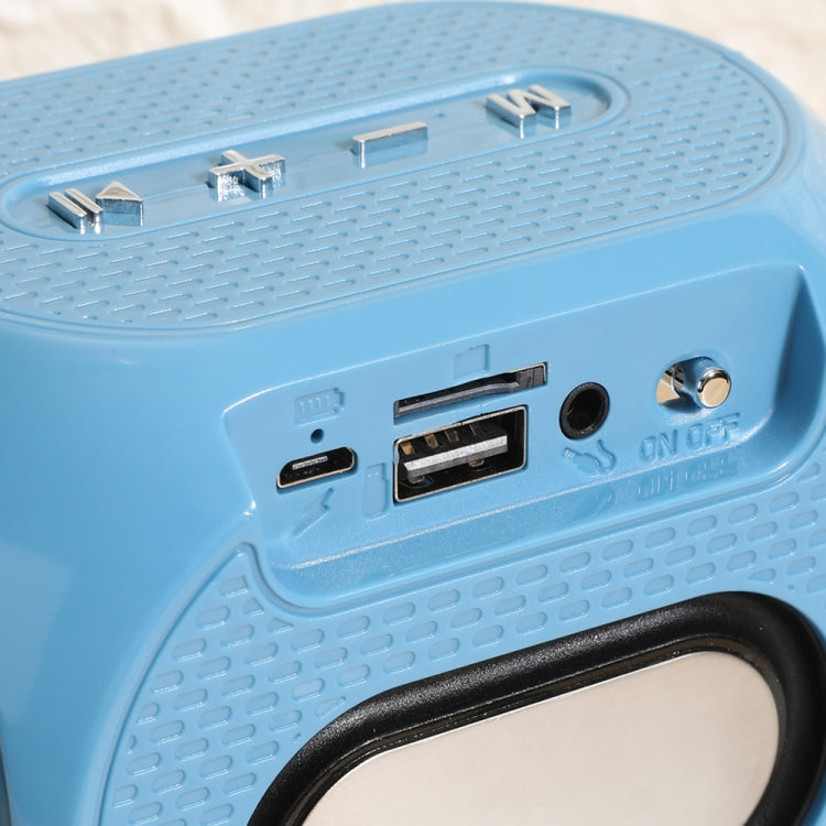 T&G TG196 TWS Subwoofer Bluetooth Speaker With Braided Cord, Support USB/AUX/TF Card/FM(Gray) - HoMEdemic™ 