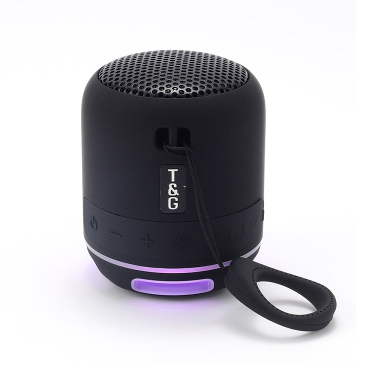 T&G TG294 TWS LED Mini Portable Wireless Stereo Sound Outdoor Speaker(Black) - HoMEdemic™ 