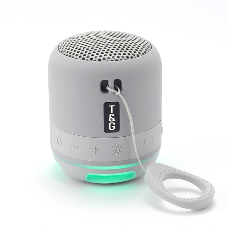 T&G TG294 TWS LED Mini Portable Wireless Stereo Sound Outdoor Speaker(Grey) - HoMEdemic™ 